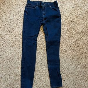 Loft dark skinny jeans- Sz. 6
